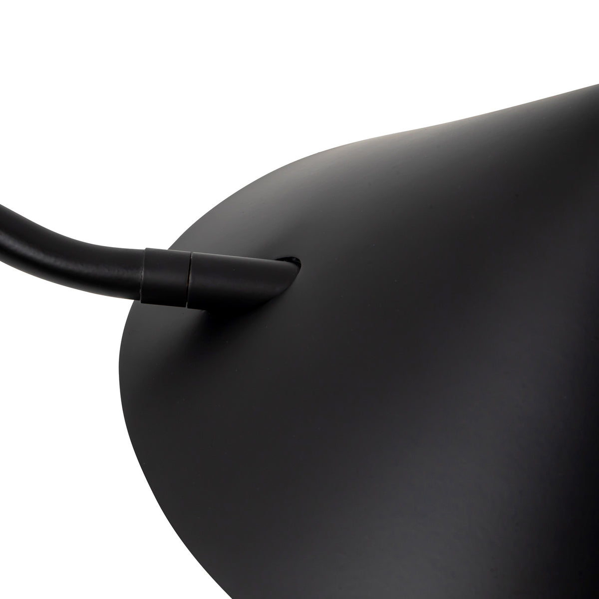 Concord Swing Arm Wall Sconce, Matte Black
