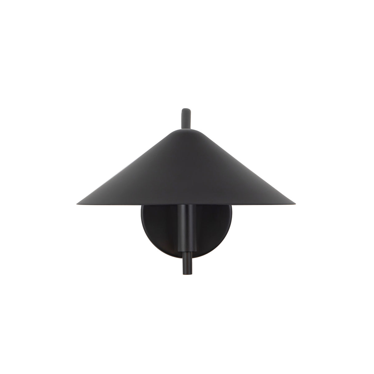 Concord Swing Arm Wall Sconce, Matte Black