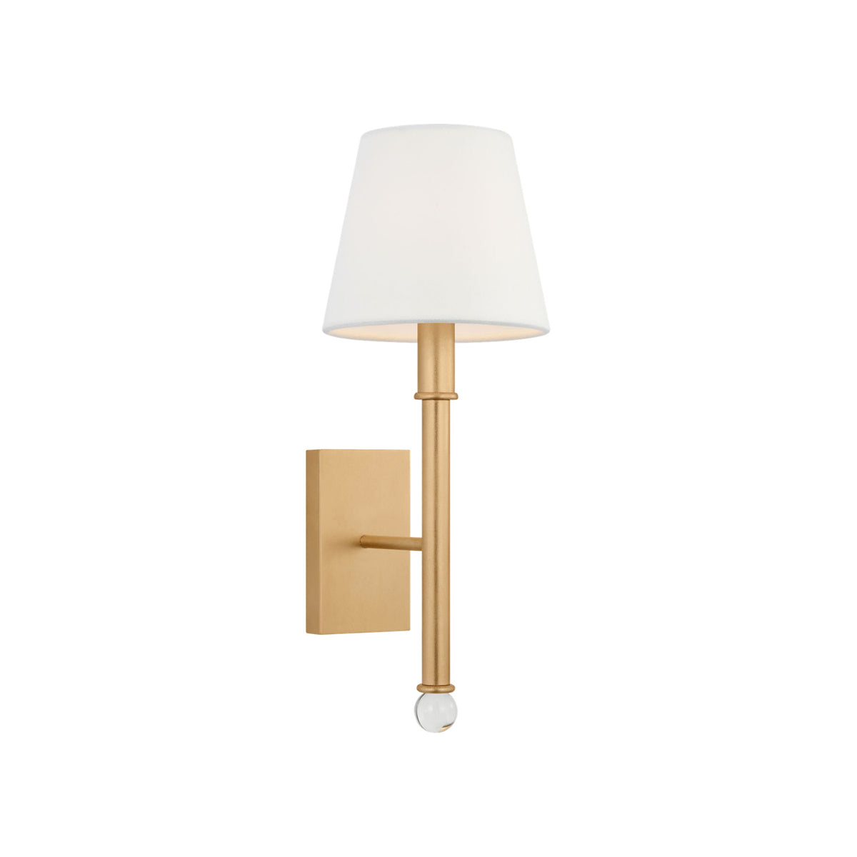 Savannah Wall Sconce 16", Gilded Brass