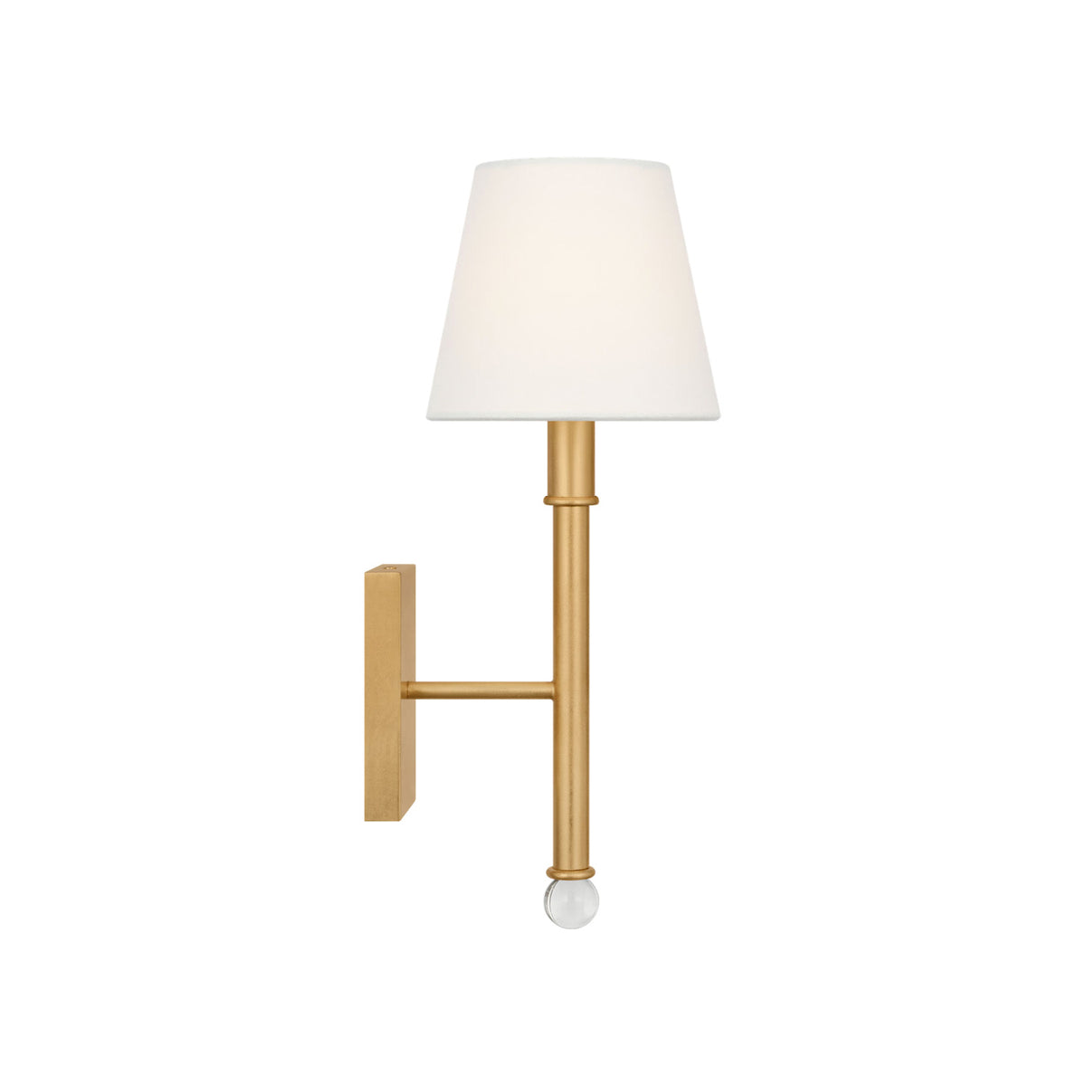 Savannah Wall Sconce 16", Gilded Brass