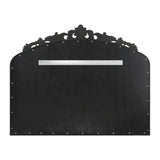 Vivienne Arched Rectangular Decorative Mirror 40" x  31", Burnished Brass