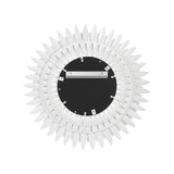 Alicia Round Decorative Mirror 24" x 24", Matte White