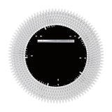 Alicia Round Decorative Mirror 47" x 47", Matte White