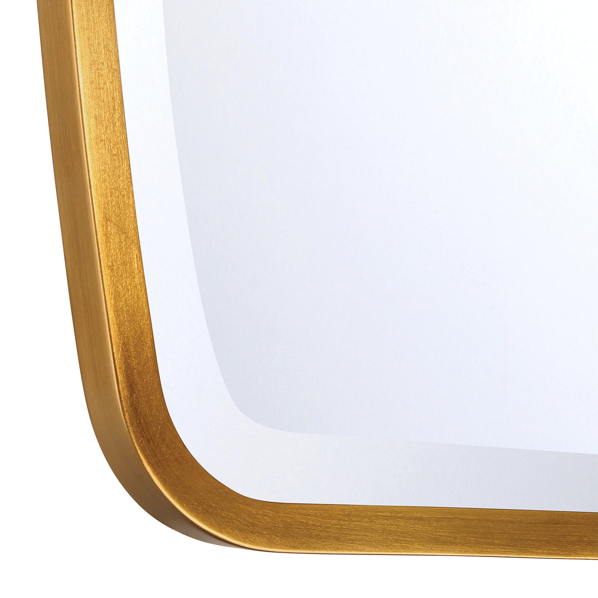 Pelham Rectangular Decorative Mirror 24" x 36", Antique Gold