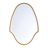 Pelham Shield Decorative Mirror 28" x 40", Antique Gold