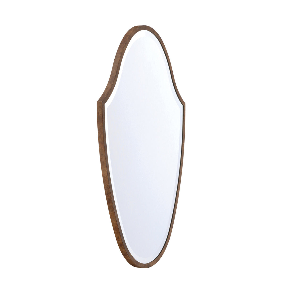 Pelham Shield Decorative Mirror 28" x 40", Wood