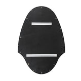 Pelham Shield Decorative Mirror 28" x 40", Wood