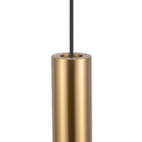 Roswell LED Pendant 5", Brushed Brass