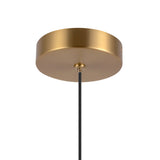 Roswell LED Pendant 5", Brushed Brass