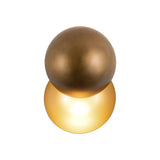 Alton LED Wall Sconce 12", Vintage Brass