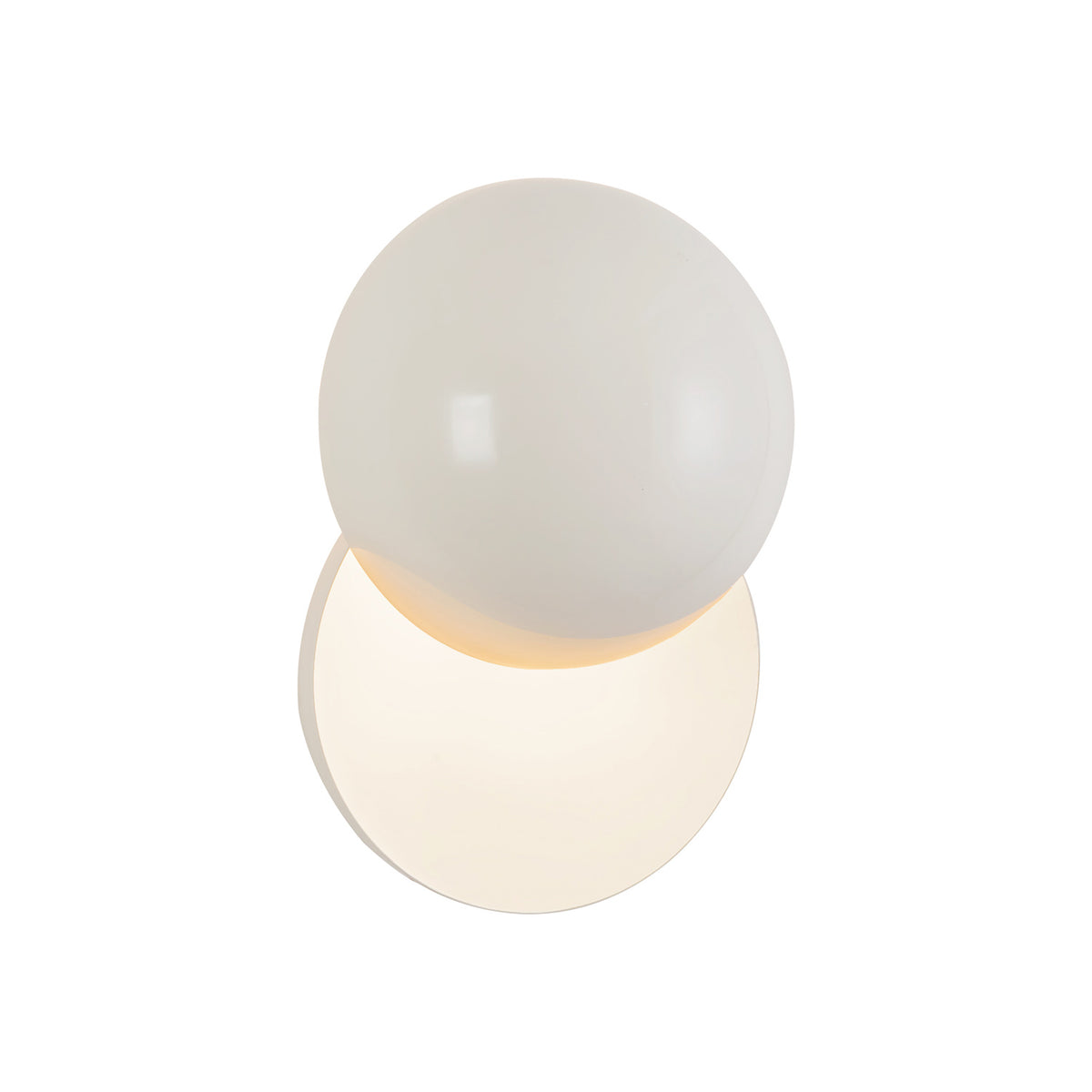 Alton LED Wall Sconce 12", Pearl White
