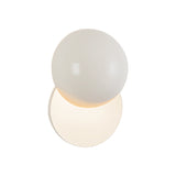 Alton LED Wall Sconce 12", Pearl White