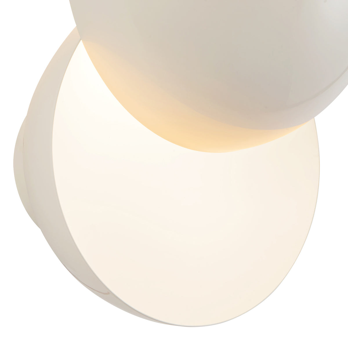 Alton LED Wall Sconce 12", Pearl White
