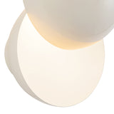 Alton LED Wall Sconce 12", Pearl White