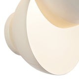 Alton LED Wall Sconce 12", Pearl White
