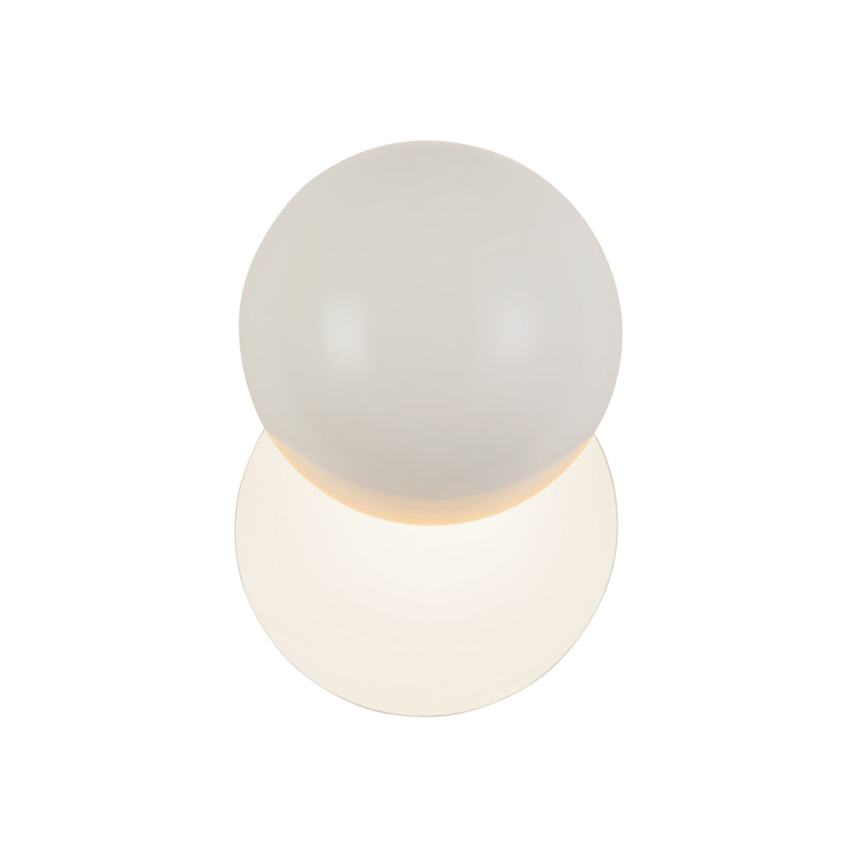 Alton LED Wall Sconce 12", Pearl White