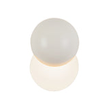 Alton LED Wall Sconce 12", Pearl White