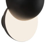 Alton LED Wall Sconce 12", Black