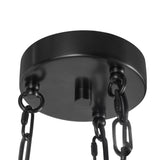 Bolton 12 Light LED Chandelier 25", Urban Bronze