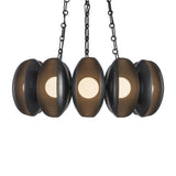 Bolton 12 Light LED Chandelier 25", Urban Bronze