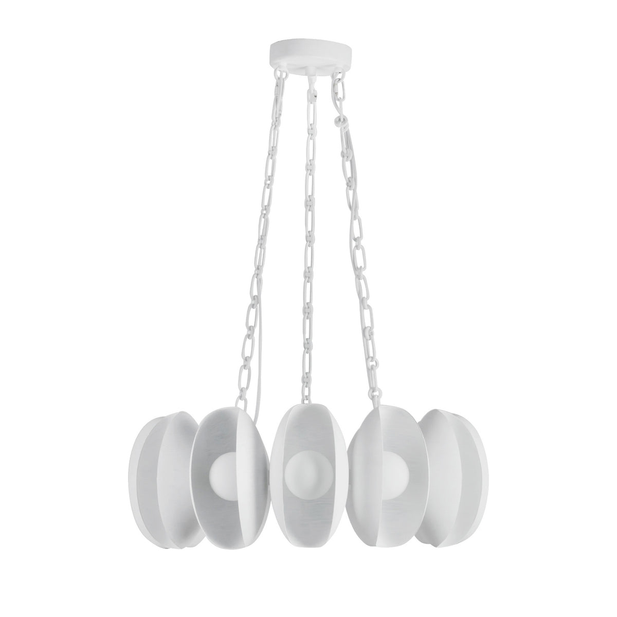 Bolton 12 Light LED Chandelier 25", Antique White