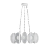 Bolton 12 Light LED Chandelier 25", Antique White