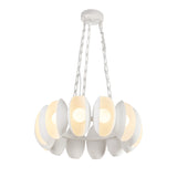 Bolton 12 Light LED Chandelier 25", Antique White