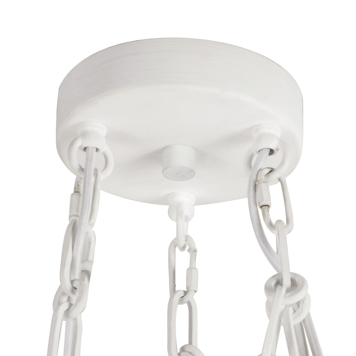 Bolton 12 Light LED Chandelier 25", Antique White