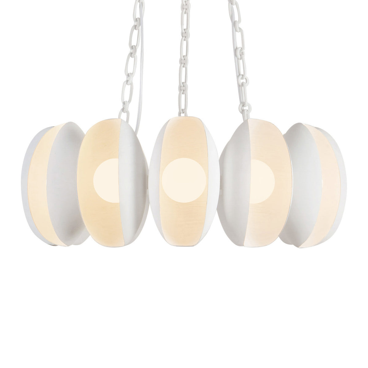 Bolton 12 Light LED Chandelier 25", Antique White