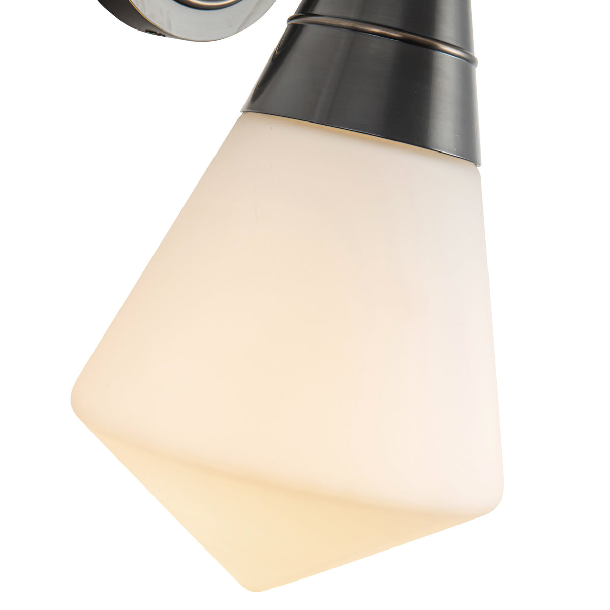 Essex Wall Sconce 12", Urban Bronze and Matte Opal Glass