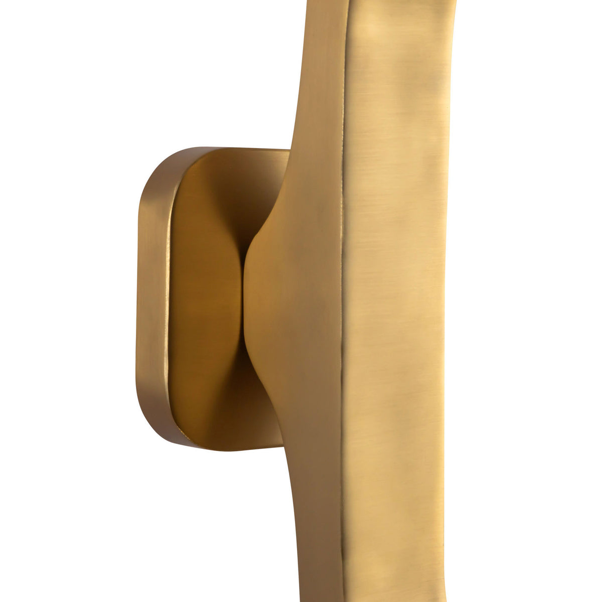 Duncan 2 Globe Wall Sconce 22", Brushed Brass and Opal Glass