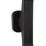Duncan 2 Globe Wall Sconce 22", Matte Black and Opal Glass