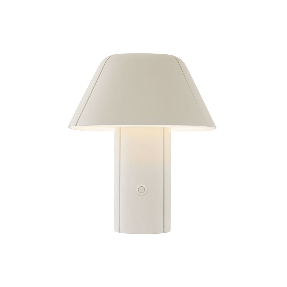 Anderson Rechargeable Table Lamp 10", Pearl White