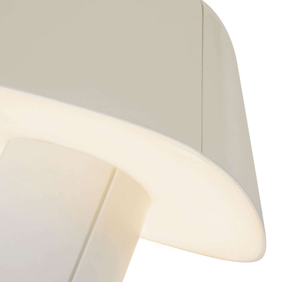 Anderson Rechargeable Table Lamp 10", Pearl White