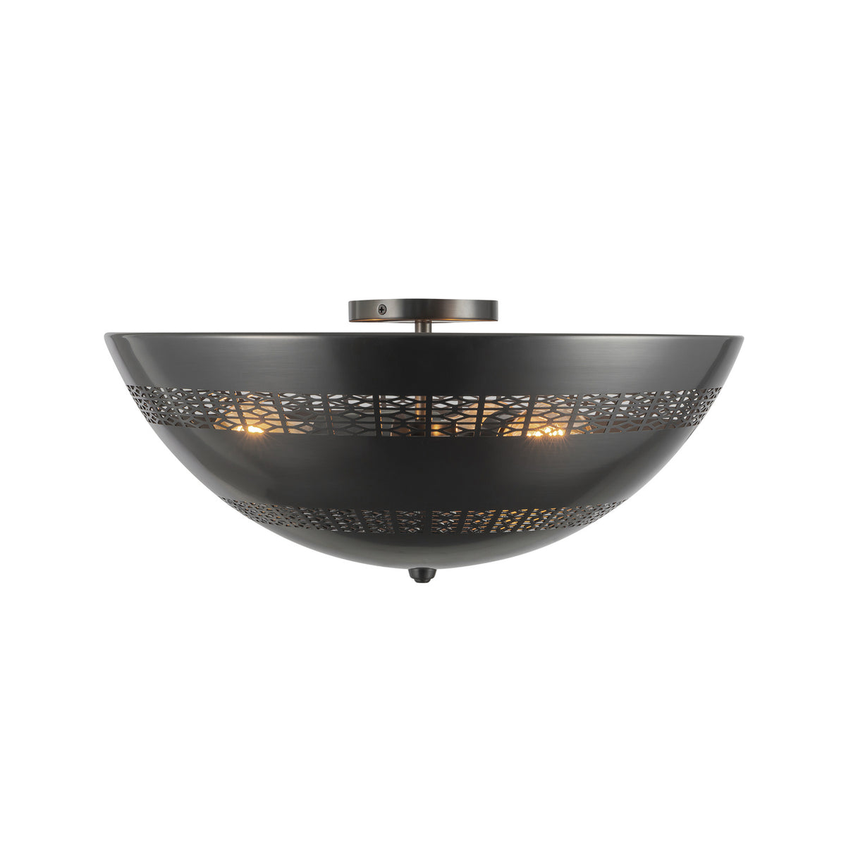 Brookline Flush Mount 18", Urban Bronze
