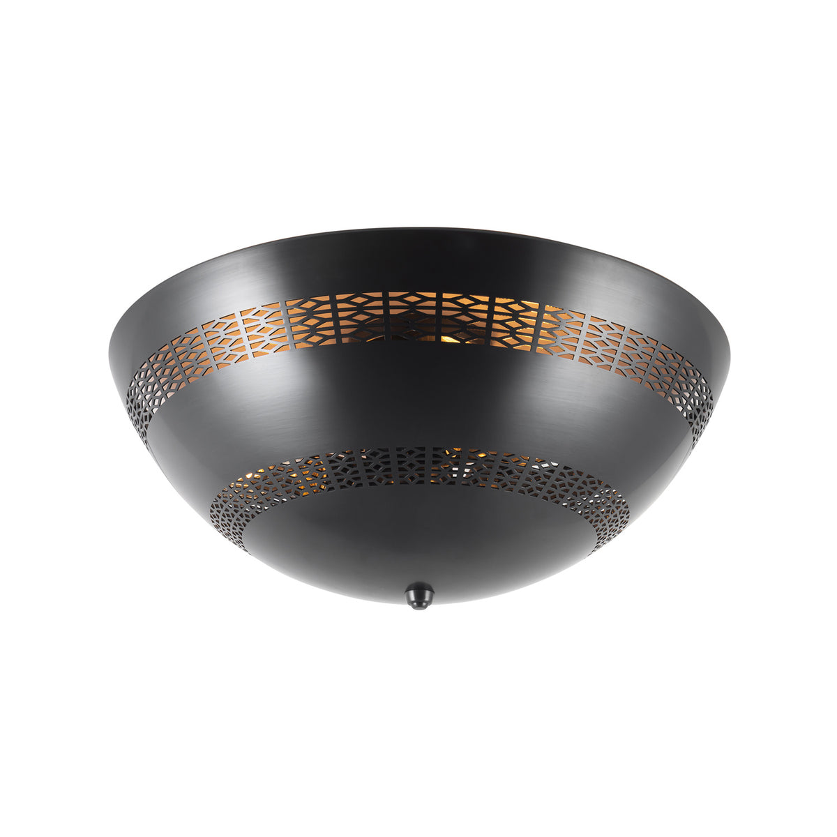 Brookline Flush Mount 18", Urban Bronze