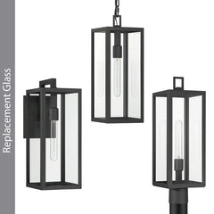 Sam Replacement Glass for Medium Wall Light, Pendant, and Post Light