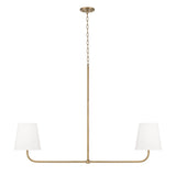 Lior 12" Chain Kit, Aged Brass