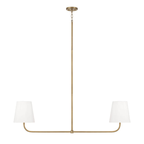 Lior 12" Down Rod, Aged Brass